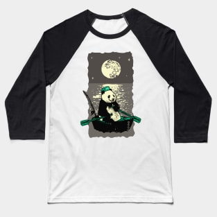 Panda travels the ocean Baseball T-Shirt